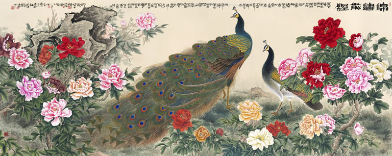 锦绣前程图（悬挂在胡锦涛总书记办公室）-450×180.jpg